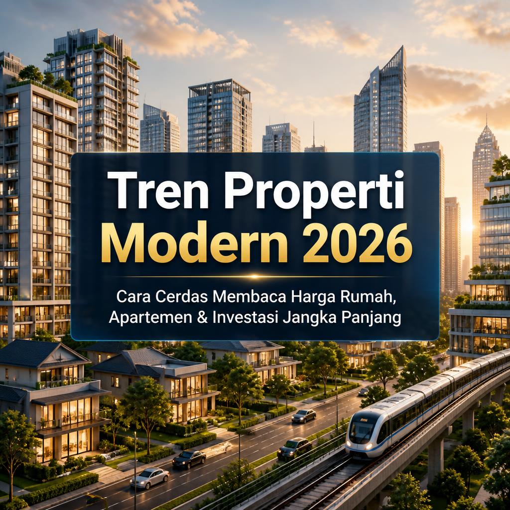 Tren Properti Modern 2026: Cara Cerdas Membaca Harga Rumah, Apartemen, dan Investasi Jangka Panjang
